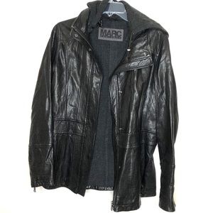 🚫SOLD🚫Marc New York Wool Leather Coat Jacket